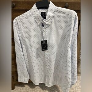 New Michael Strahan Slim Fit Men’s Shirt
